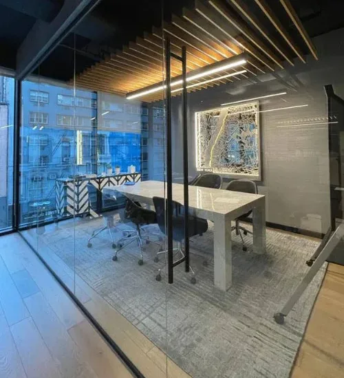 Meeting room in a public building